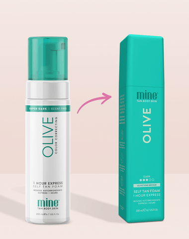 Olive - Pianka Samoopalająca