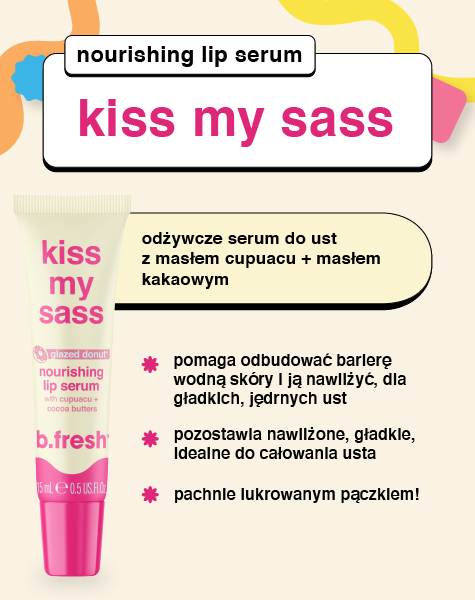 kiss my sass odżywcze serum do ust