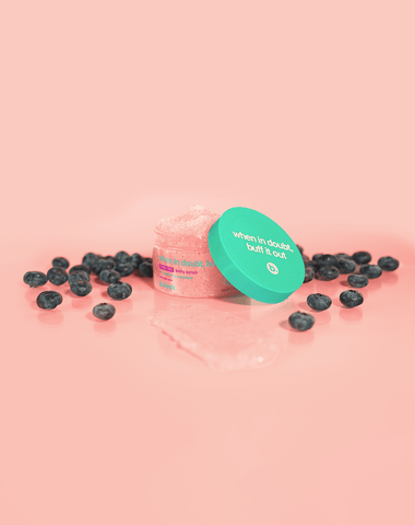 when in doubt, buff it out owocowy peeling do ciała