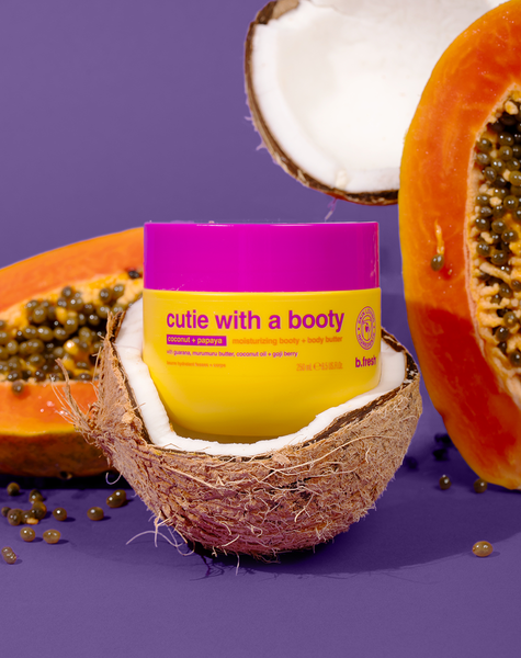 cutie with a booty nawilżające masło do ciała + pośladków