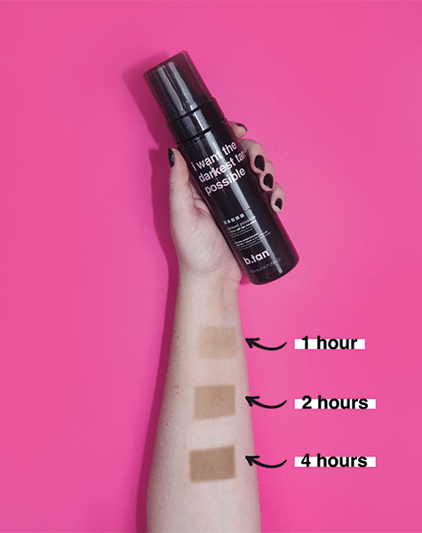 i want the darkest tan possible pianka samoopalająca