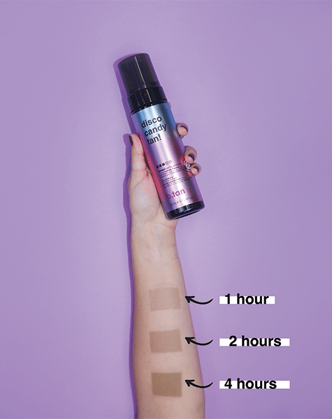 disco candy tan pianka samoopalająca