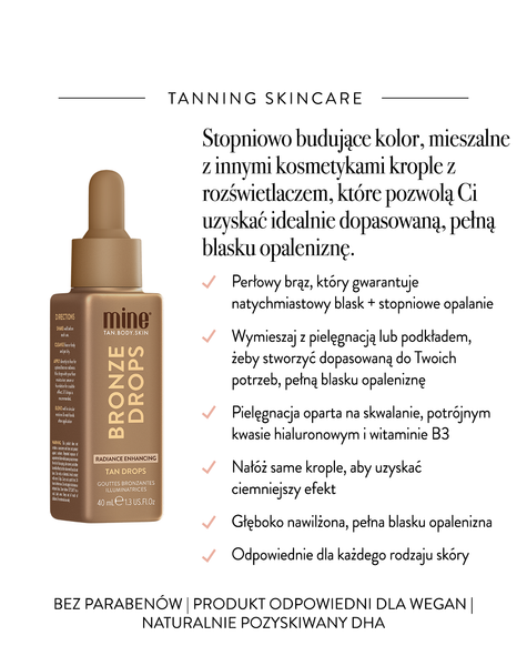 Bronze Drops Dodające Blasku Krople Brązujące