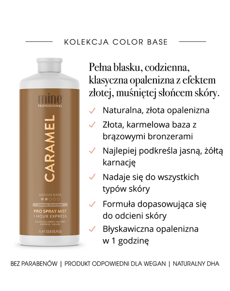 Caramel - Pro Mgiełka Samoopalająca