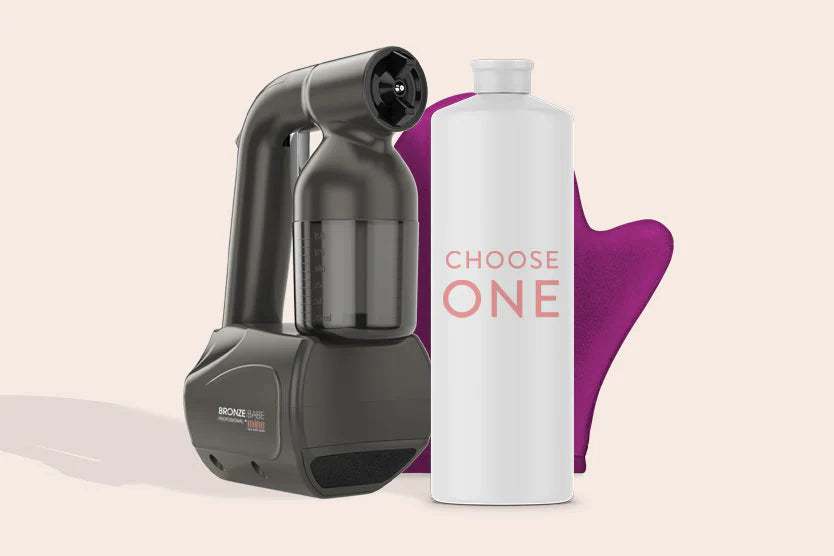 Bronze Babe Profesjonalny Zestaw Do Opalania Natryskowego