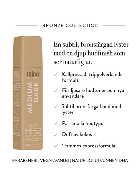 Medium Dark - Pianka Samoopalająca