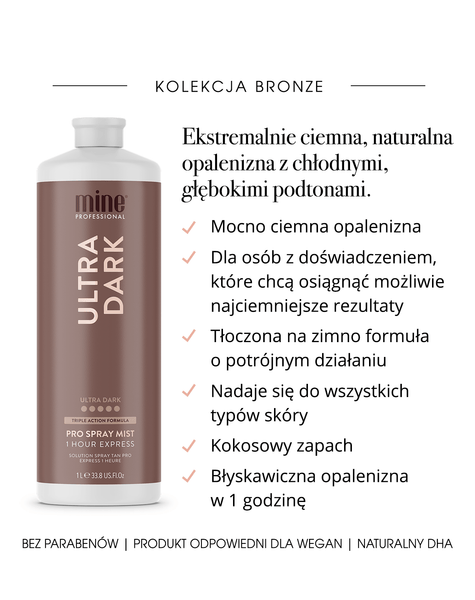 Ultra Dark - Pro Mgiełka Samoopalająca