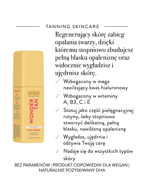 Wonder Tan Brązujące Serum Regenerujące