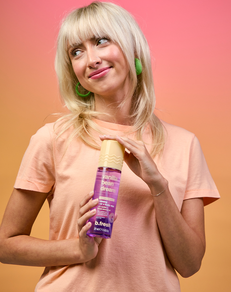 vanilla bean dream odprężająca mgiełka do włosów + ciała