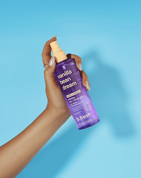 vanilla bean dream odprężająca mgiełka do włosów + ciała
