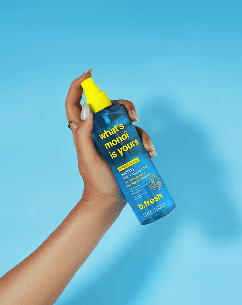 what's monoï is yours poprawiająca nastrój mgiełka do włosów + ciała