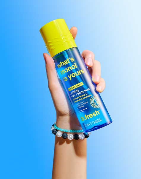 what's monoï is yours poprawiająca nastrój mgiełka do włosów + ciała