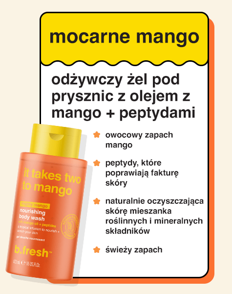 it takes two to mango odżywczy żel pod prysznic