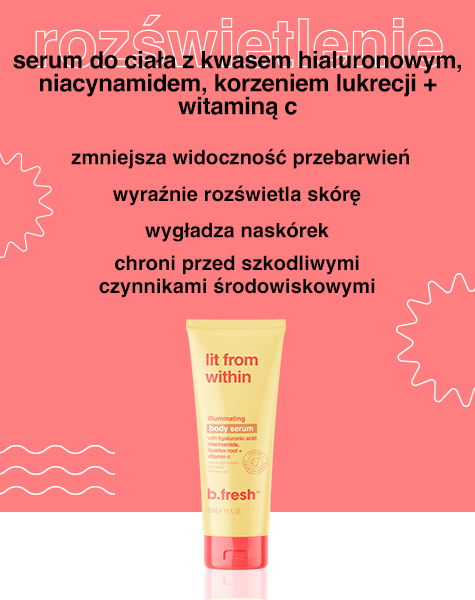 lit from within... rozświetlające serum do ciała