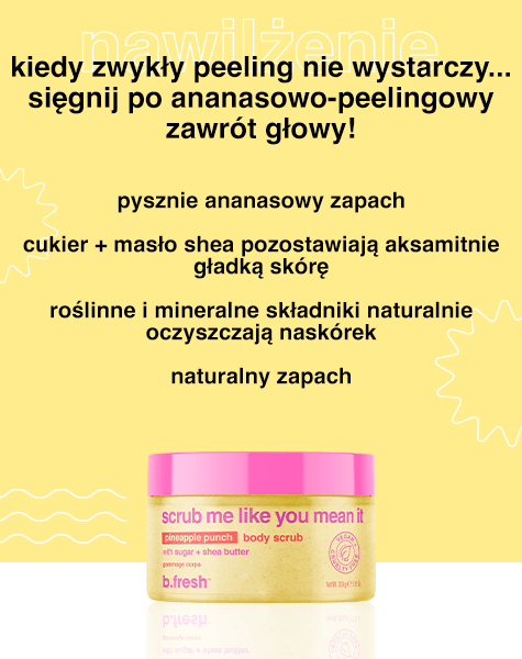 scrub me like you mean it ananasowy peeling do ciała