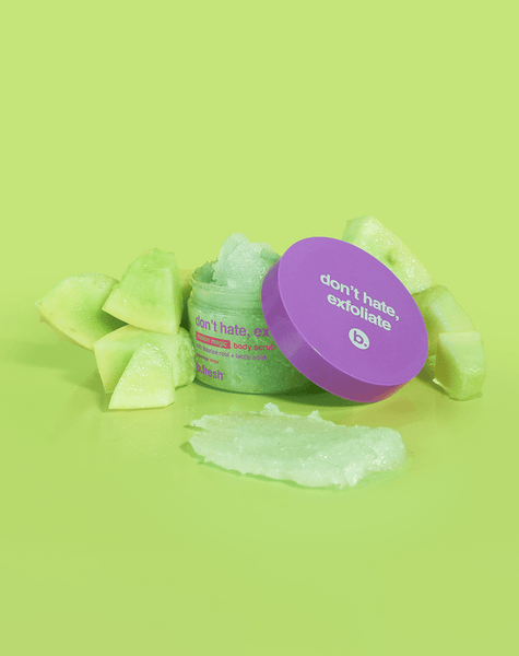 don't hate, exfoliate melonowy peeling do ciała