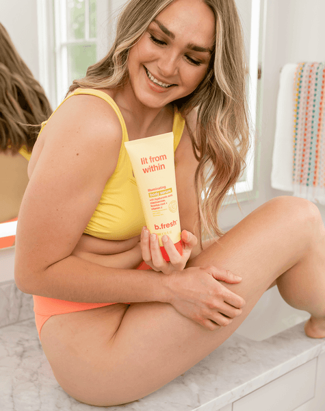 lit from within... rozświetlające serum do ciała