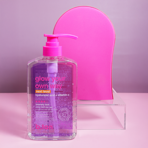 glow your own way rękawica do aplikacji żelu samoopalającego