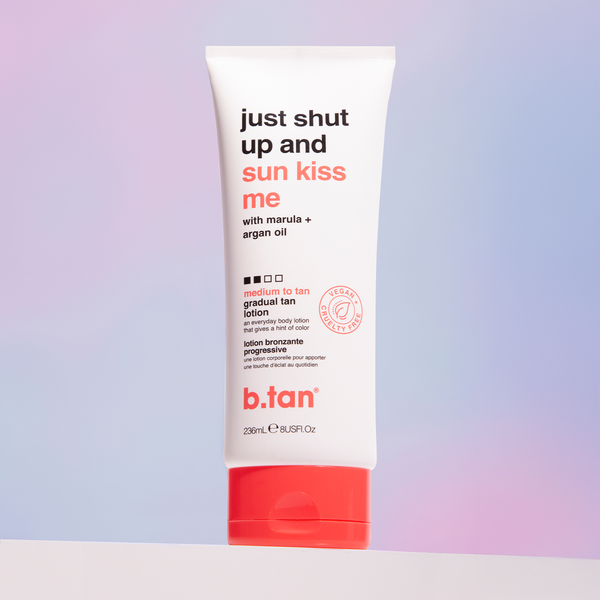 just shut up and sun kiss me