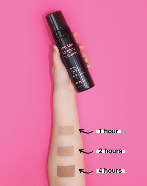 too tan to give a damn pianka samoopalająca